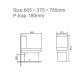 Унітаз білий Revit 60.5*37.5*78.5 ( А0059476 ) Унітаз білий Revit 60.5*37.5*78.5 ( А0059476 )